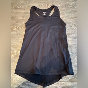 Black tank top